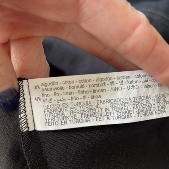 Zara Linen Midi Dress - Picture 7 of 7